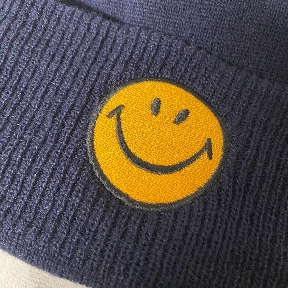 Aviator Nation Smiley Face Beanie - Picture 2 of 4